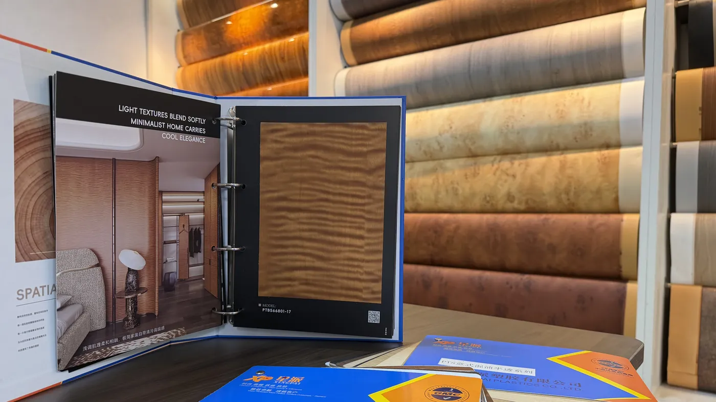 Rolls and sample book